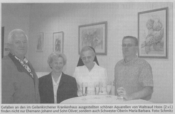 Zeitungsartikel zur Ausstellung, Teil 1