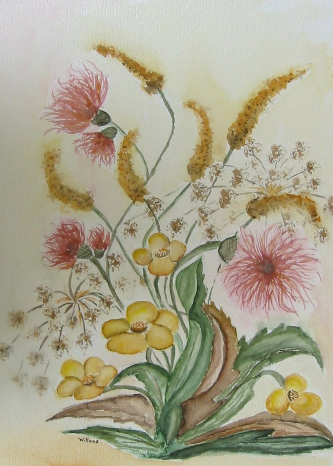 Blumen, Kräuter, Gräser